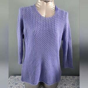 Knit Sweater With Cami Medium